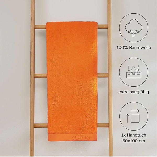 s.Oliver Handtuch "s.Oliver, Premium Qualität, 600 gr/m², auch als Sets erh günstig online kaufen