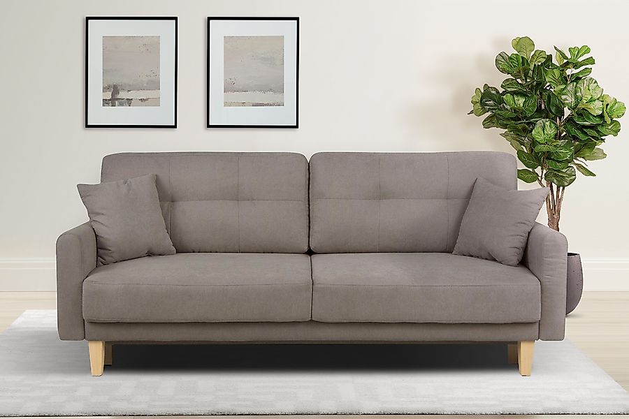 Home affaire 3-Sitzer TRIPLO optionale Schlafsofa günstig online kaufen