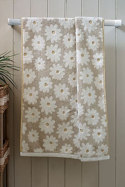 Next Handtuch Handtuch aus 100 % Baumwolle mit Blumenmotiv, (1-St) günstig online kaufen