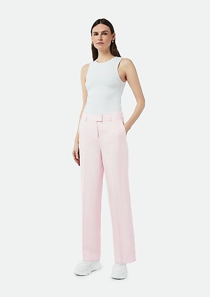 comma casual identity Stoffhose Wide-Leg-Hose aus günstig online kaufen