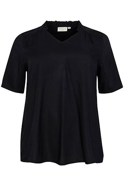 KAFFE Curve Kurzarmbluse Kurzarm-Bluse KCtine Große günstig online kaufen