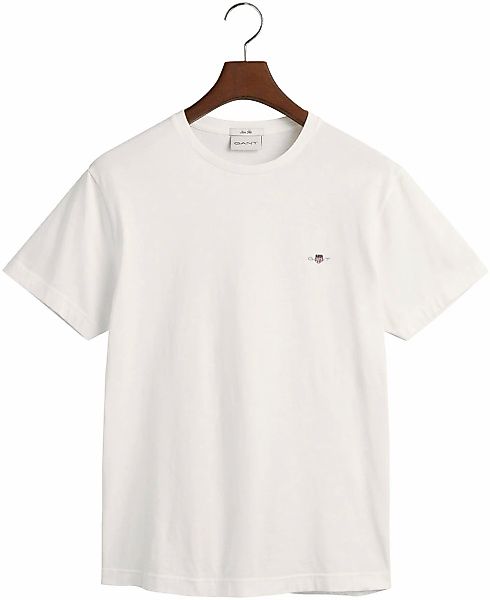 Gant T-Shirt "SLIM SHIELD SS T-SHIRT", mit Logostickerei auf der Brust günstig online kaufen