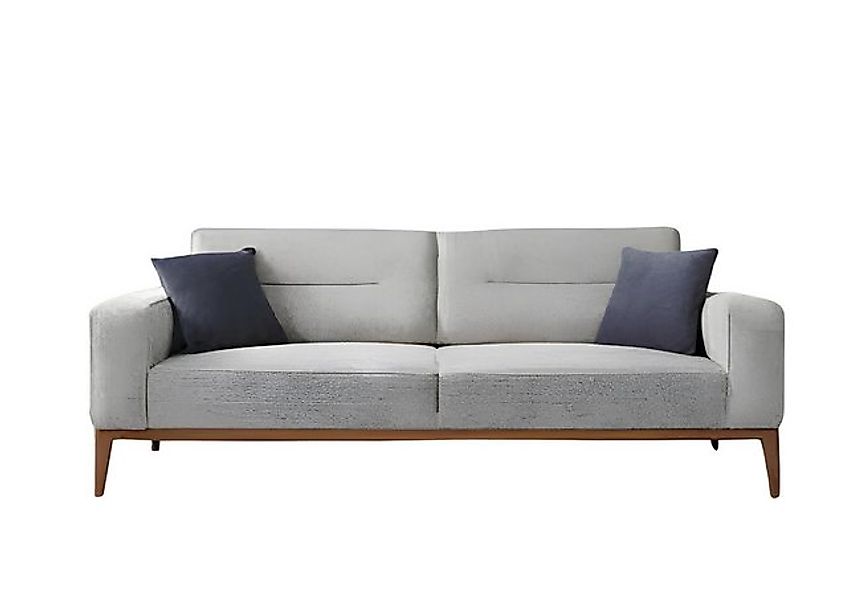 JVmoebel 3-Sitzer Modernes Graues 3-Sitzer Sofa Luxuriöse Polstercouchen Te günstig online kaufen