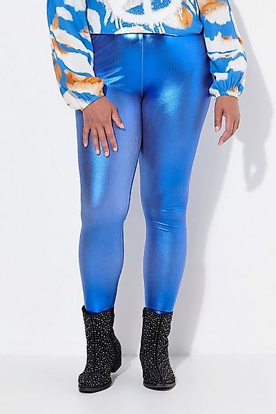 Angel of Style Lederimitathose Leggings Tight Fit Metaillic-Optik günstig online kaufen