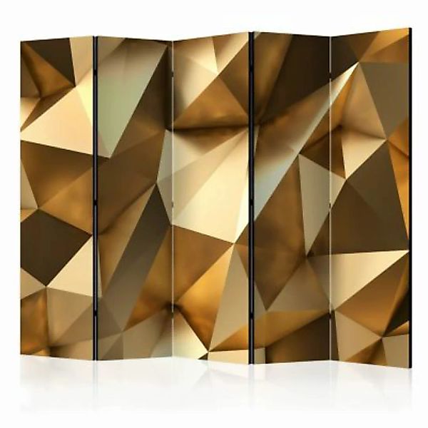 artgeist Paravent Golden Dome II [Room Dividers] mehrfarbig Gr. 225 x 172 günstig online kaufen
