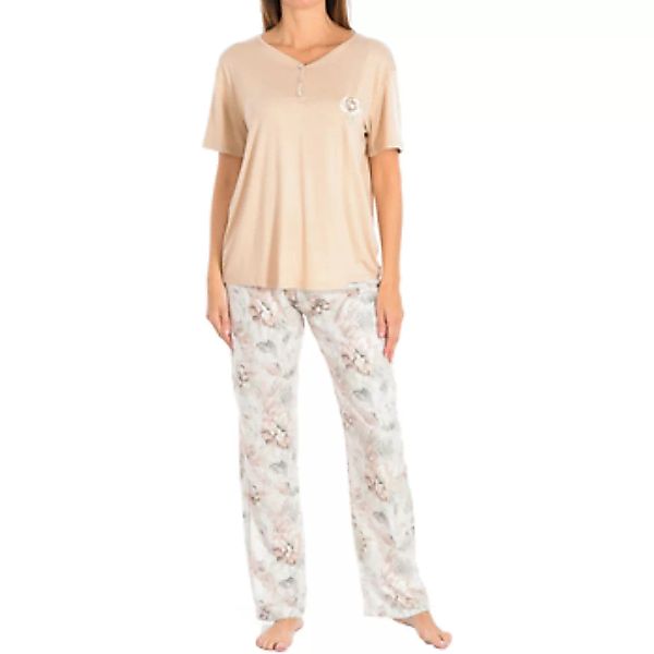 Kisses&Love  Pyjamas/ Nachthemden F4830-BEIGE günstig online kaufen