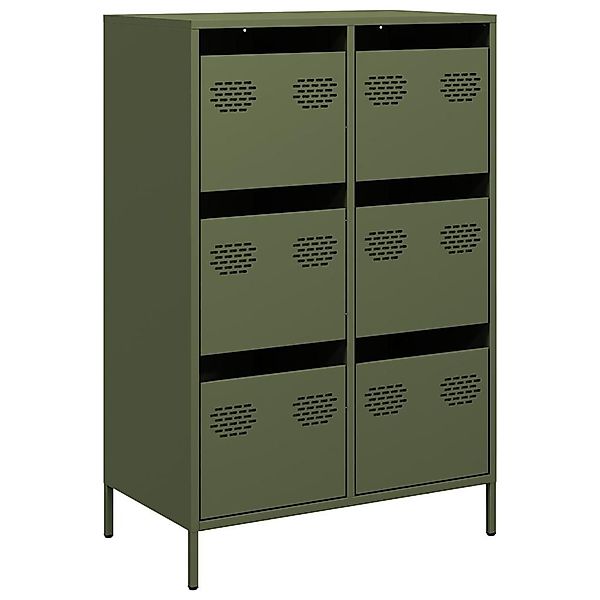 vidaXL Highboard Highboard Olivgrün 68x39x101,5 cm günstig online kaufen
