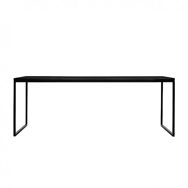 Cappellini - Fronzoni '64 Tisch - schwarz/matt/LxBxH 200x100x73cm günstig online kaufen