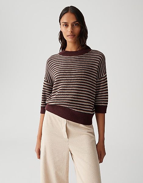OPUS Strickpullover PEIPINA aus BCI Cotton günstig online kaufen