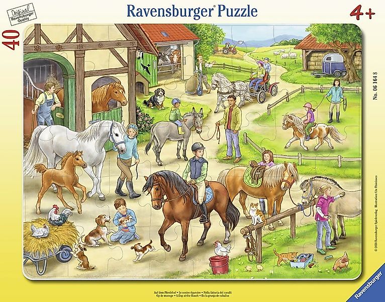 Ravensburger Puzzle 40 Teile Kinder Rahmen günstig online kaufen