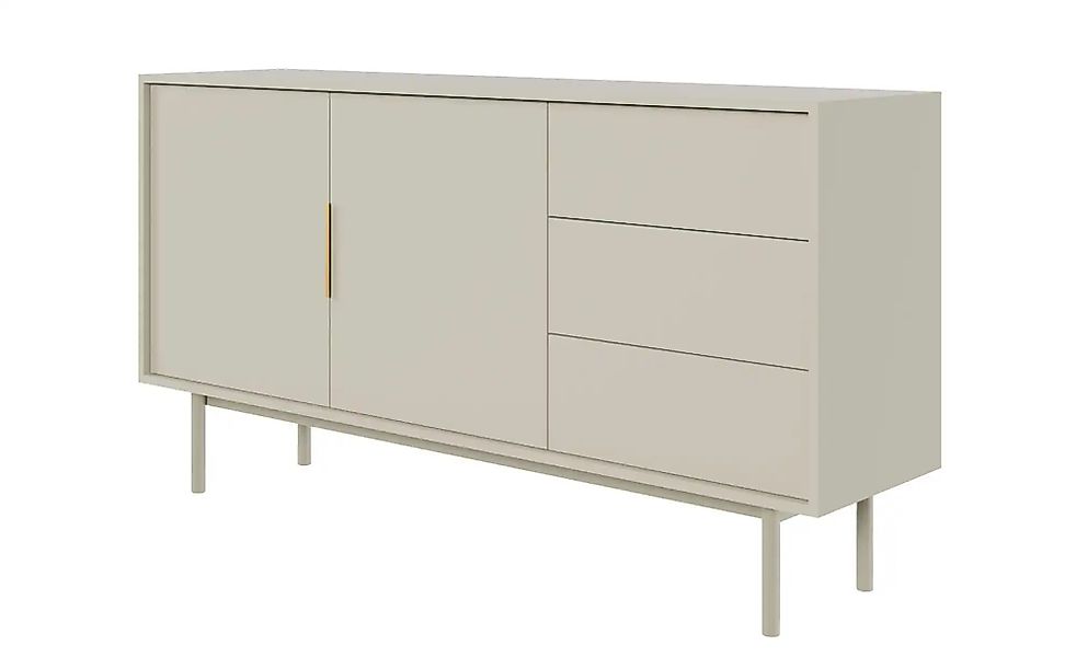 Sideboard  Viviaro ¦ beige ¦ Maße (cm): B: 154 H: 82 Kommoden & Sideboards günstig online kaufen