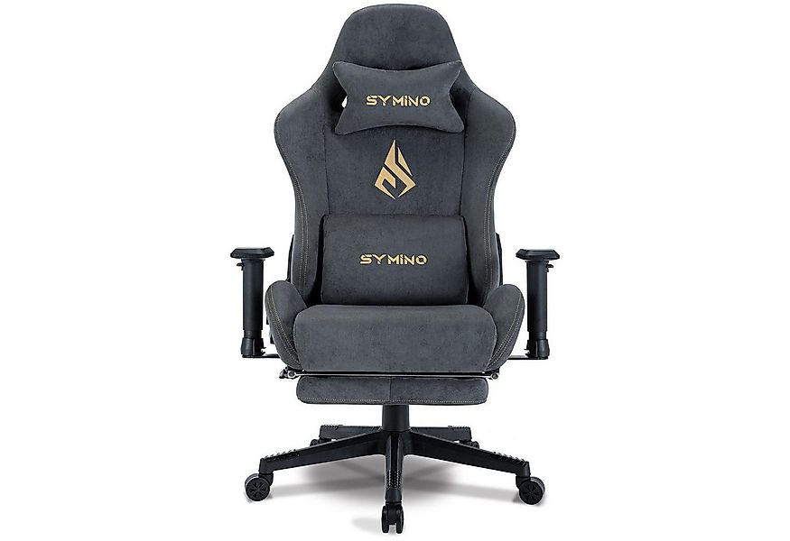 symino Gaming-Stuhl Drehstuhl, verstellbare Armlehnen und Rückenlehne, Memo günstig online kaufen