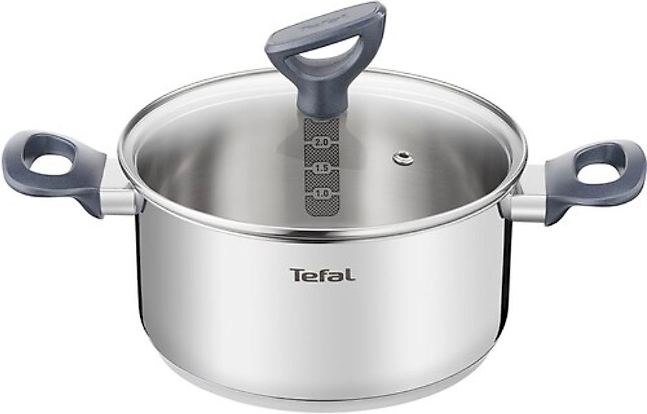 Tefal Kochtopf »Daily Cook« 2 Stk. tlg. Edelstahl günstig online kaufen