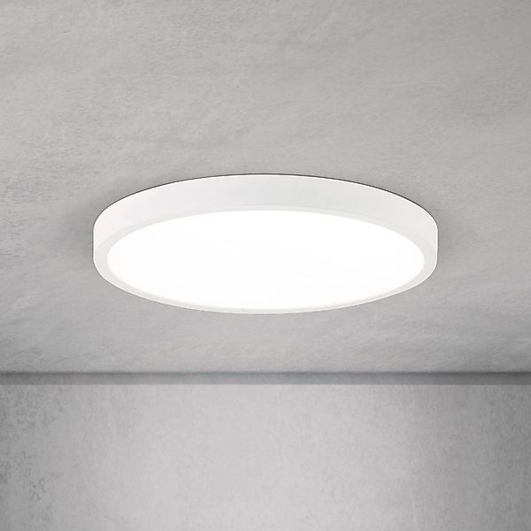 LED-Deckenlampe Disc, weiß Ø 28 cm, CCT, Metall/Kunststoff günstig online kaufen