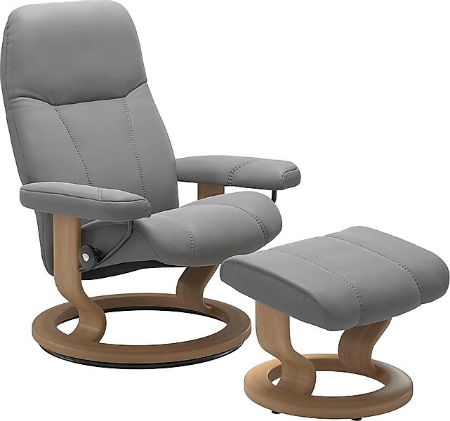 Stressless Relaxsessel "Consul" Set, Relaxsessel mit Hocker, mit Hocker, mi günstig online kaufen