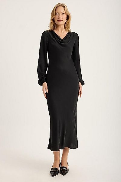 HomeStore Minikleid Langer V-Ausschnitt Kleid günstig online kaufen