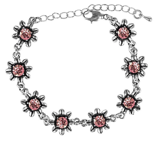Trachtenland Armband Silbernes Strass Armband mit günstig online kaufen