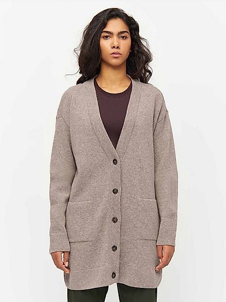 KnowledgeCotton Apparel Cardigan Wool Long Cardigan günstig online kaufen