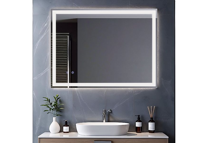 TLGREEN Badspiegel Spiegel mit LED Beleuchtung,Antibeschlag Badzimmerspiege günstig online kaufen