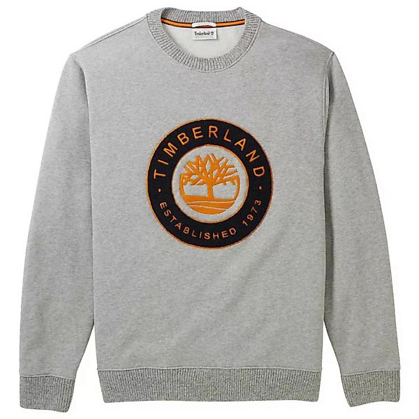 Timberland Little Cold River Crew Boucle Tree Sweatshirt XL Medium Grey Hea günstig online kaufen
