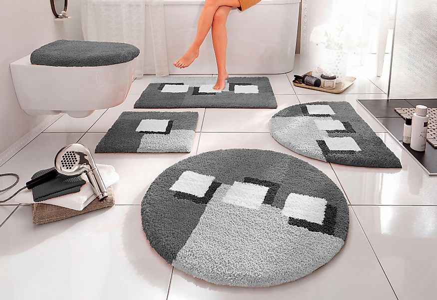 my home Badematte Ada, Badvorleger, Badezimmer günstig online kaufen