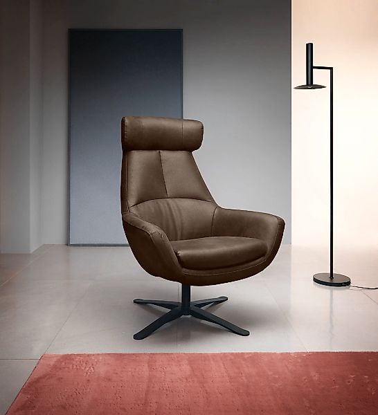 BETYPE Drehsessel "Be Organic High Back, Loungesessel, Hochlehnsessel", in günstig online kaufen