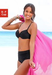 LASCANA Bügel-Bikini mit dekorativer Raffung günstig online kaufen