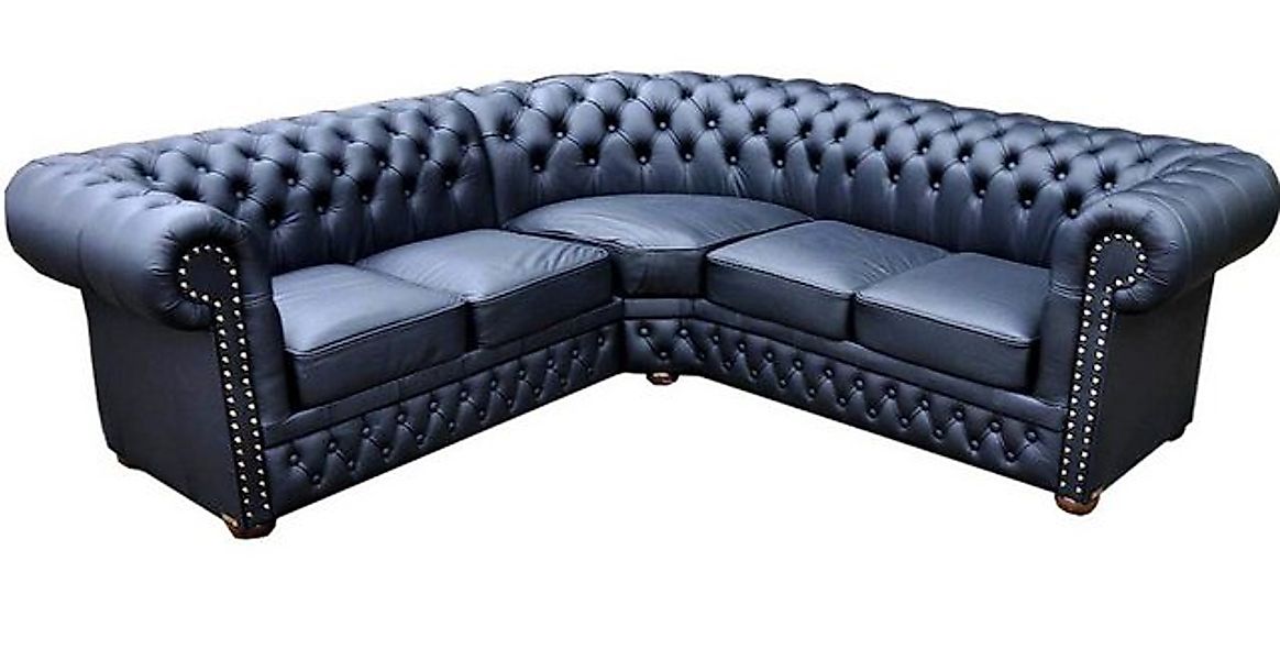 Xlmoebel Ecksofa Ecksofa Chesterfield Wohnlandschaft Eckcouch Eck Leder Gar günstig online kaufen