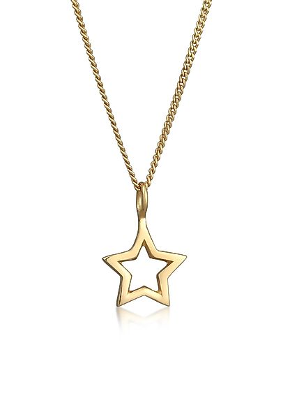 Elli Kette mit Anhänger Stern Schlicht günstig online kaufen