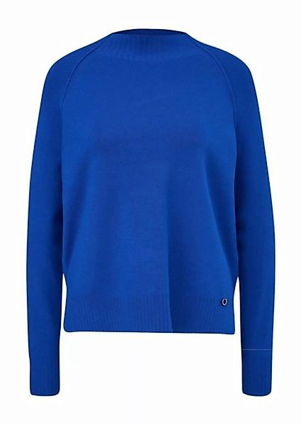 Comma Sweatshirt Strickpullover, BLUE günstig online kaufen