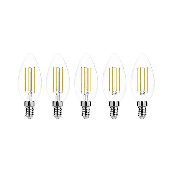 Aigostar LED-Leuchtmittel 4w LED Candle Filament günstig online kaufen