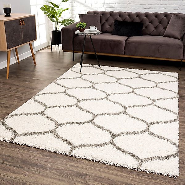 Sanat Hochflor-Teppich Madrid, rechteckig, Höhe: 30 günstig online kaufen