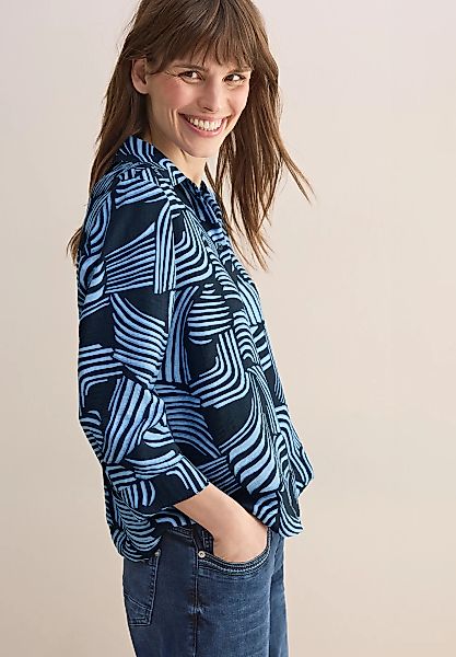 CECIL Hemdbluse mit All-Over Print günstig online kaufen