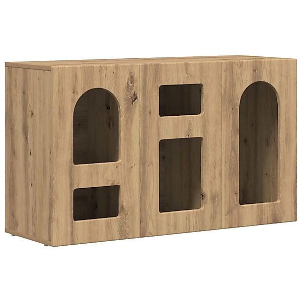 vidaXL Sideboard Artisan-Eiche 100 x 35 x 59 cm Holzwerkstoff 891353 günstig online kaufen