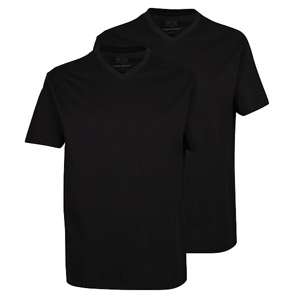 CECEBA T-Shirt Maverick (2-tlg) V-Ausschnitt, kurzarm, günstig online kaufen