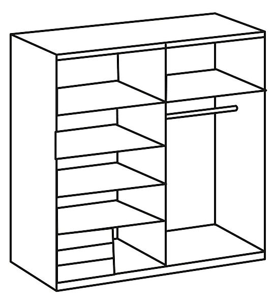 Wimex Schwebetürenschrank Emden (mit Schwebetüren, Schubladen, günstig online kaufen
