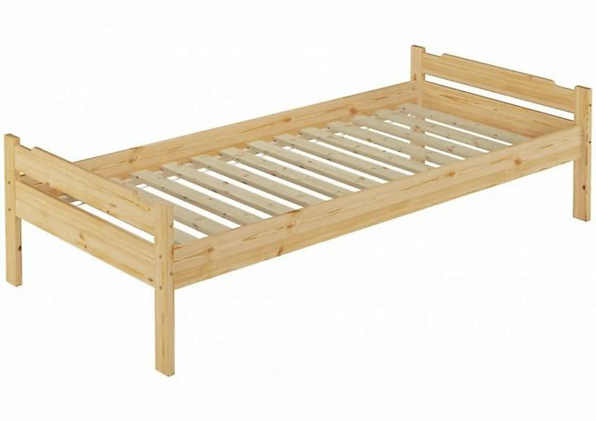 Erst-Holz® Kinderbett Kiefer massiv 80x200 mit Rost natur Gr. 80 x 200 günstig online kaufen
