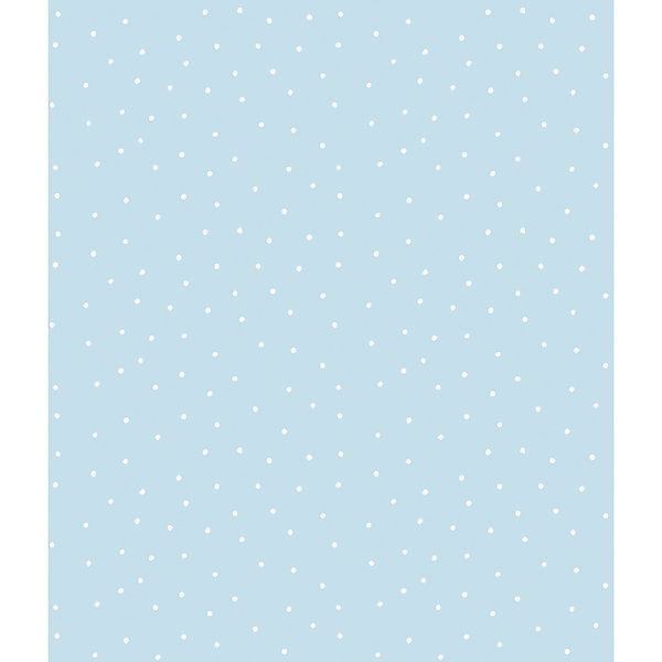 Sanders & Sanders Tapete Punkte Blau Und Weiß 53 Cm X 10 M 640462 günstig online kaufen