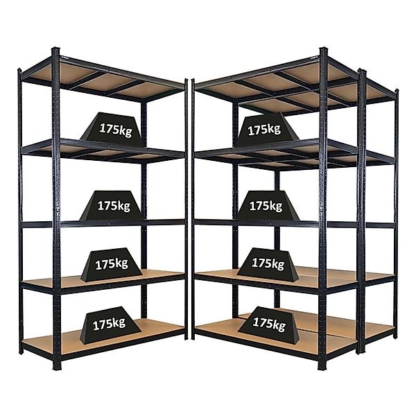 PROREGAL Mega Deal 3x Schwerlastregal Giant Ragnar HxBxT 200x120x50cm 5 Mdf günstig online kaufen