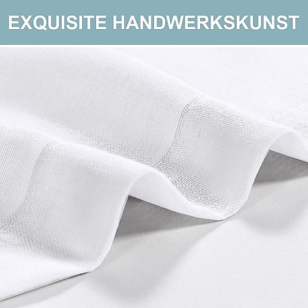 DOPWii Verdunkelungsvorhang 2er-Set,Sonnenschutzvorhänge aus Leinen,Outdoor günstig online kaufen
