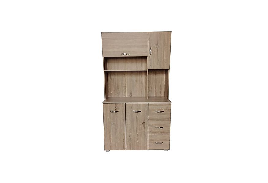 HTI-Line Hochschrank Küchenschrank Blanca (Stück, 1-St., 1x Schrank Blanca, günstig online kaufen