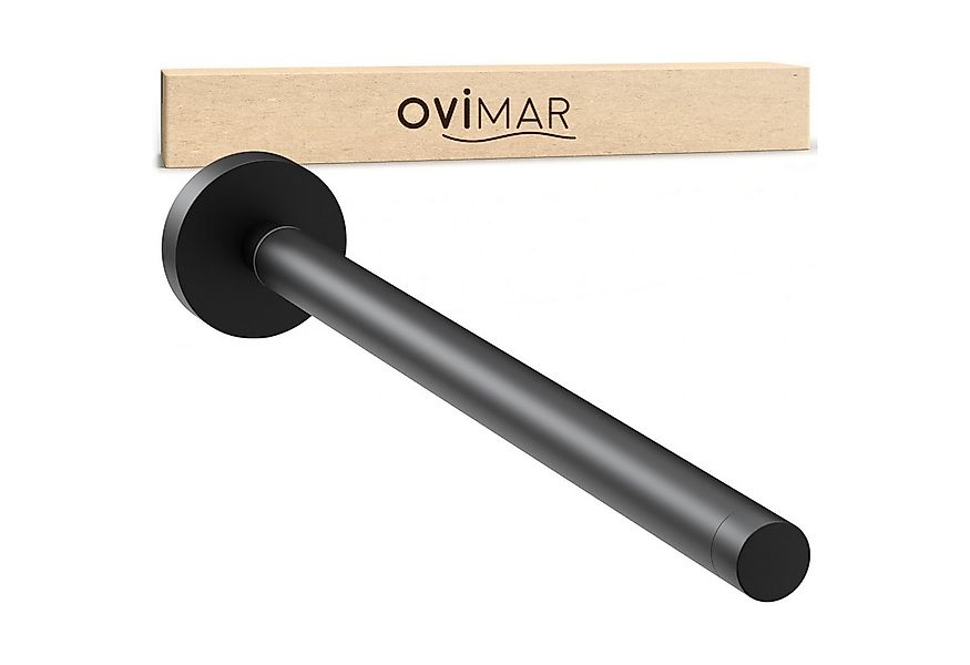 ovimar Teleskop-Handtuchhalter Moffen, aus Edelstahl in Schwarz zur Zum Boh günstig online kaufen
