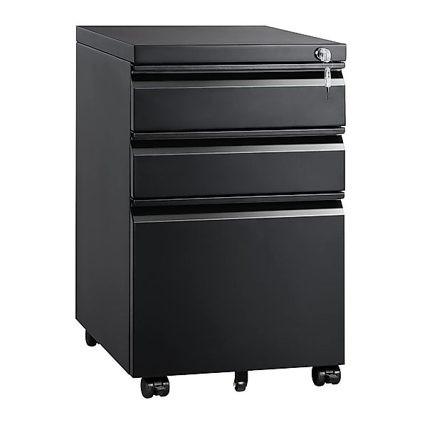 bizoemade Aktenschrank Abschließbar Rollcontainer Rollschrank mit günstig online kaufen