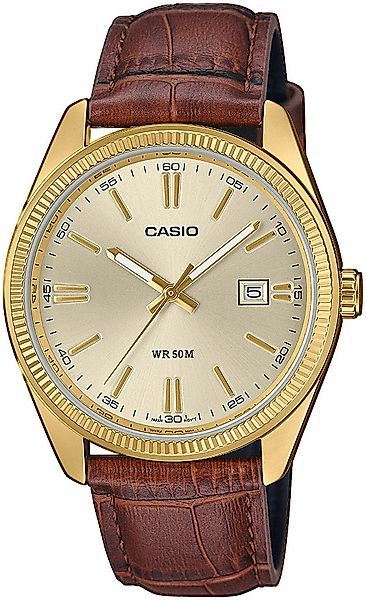 CASIO Quarzuhr Casio MTP-1302PGL-9AVEF Herrenuhr Timeless günstig online kaufen