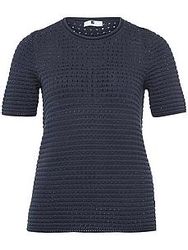 Rundhals-Pullover 1/2-Arm Anna Aura blau günstig online kaufen