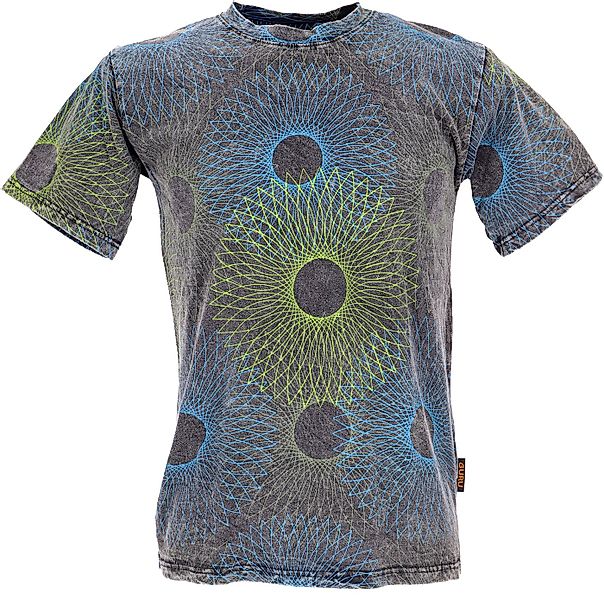 Guru-Shop T-Shirt Tibet & Buddhist Art T-Shirt, Fusion Mandala.. alternativ günstig online kaufen