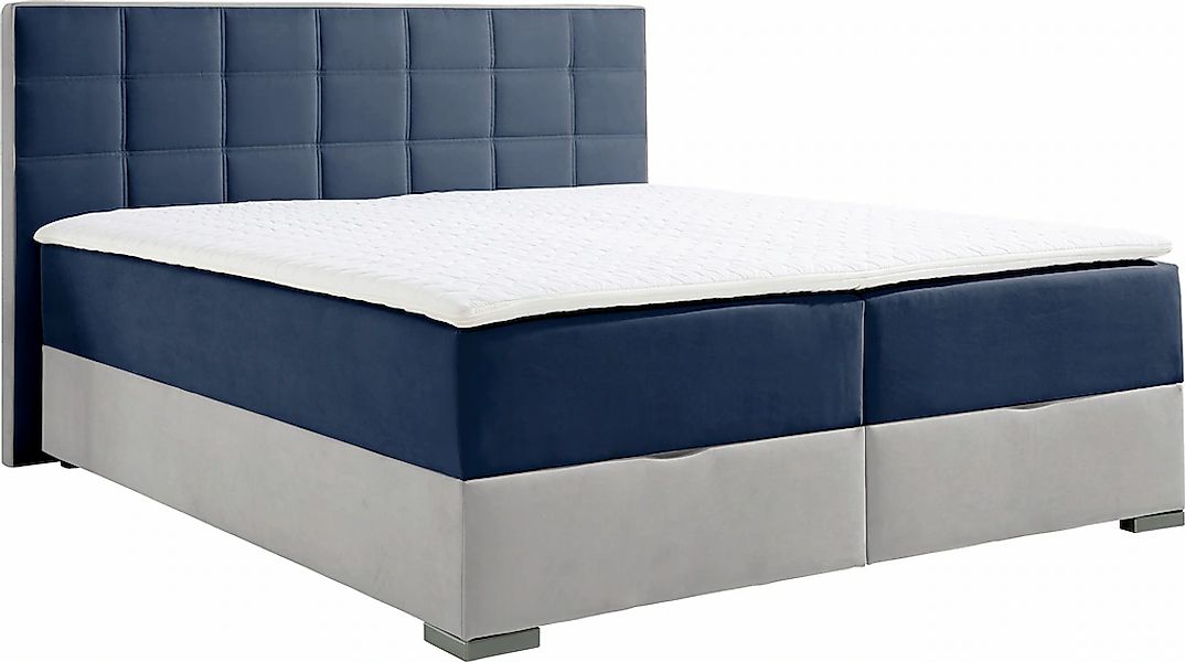 Maintal Boxspringbett mit Bettkasten und Topper günstig online kaufen