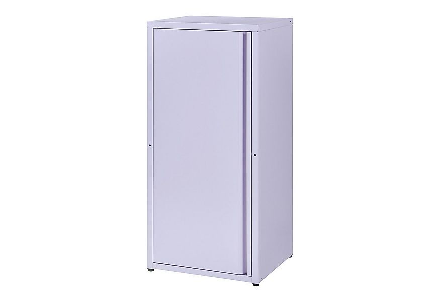 en.casa Mehrzweckschrank »Burlöv« mit 1 Tür und 2 Ablagen 88x40x35 cm Lila günstig online kaufen