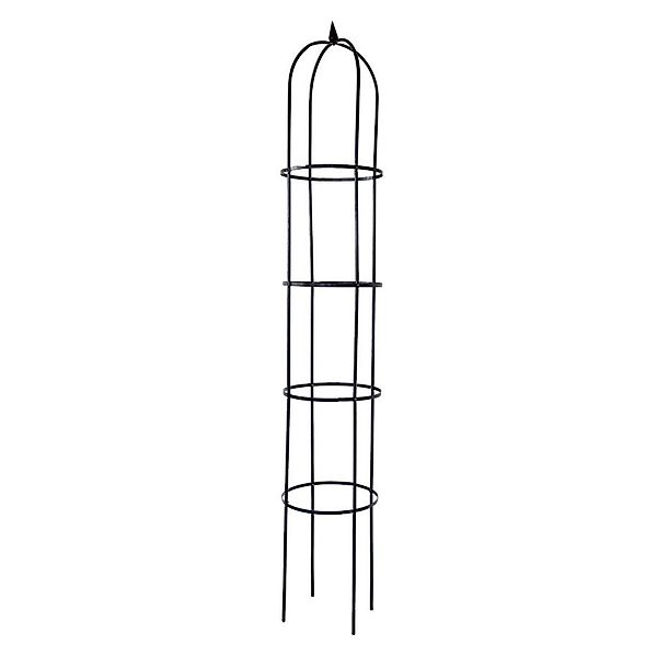 abc HOME Rankhilfe Obelisk, Metall, Schwarz, günstig online kaufen