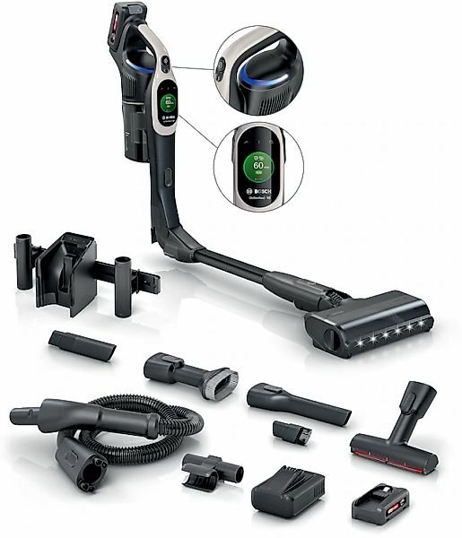 BOSCH Akku-Stielstaubsauger »Unlimited 10 BTS1042GQC, MicroClean™ Technolog günstig online kaufen